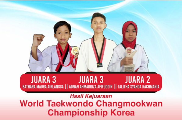 SMP Al Mujahidin Borong Kejuaraan Taekwondo Tingkat Internasional