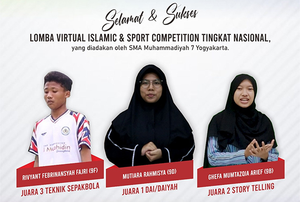 Siswa/i SMP Muhammadiyah Al Mujahidin Cetak Juara 3 Bidang Sekaligus Agama, Seni, dan Olahraga