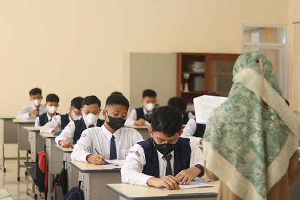 Program Persiapan ASPD Kelas IX SMP Muhammadiyah Al Mujahidin  ODBE dan Bimbingan Belajar