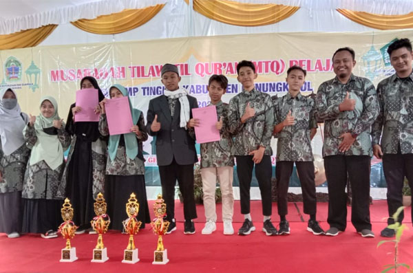 3 Siswa SMP Muhammadiyah Al Mujahidin Maju MTQ Tingkat Provinsi DIY 2022