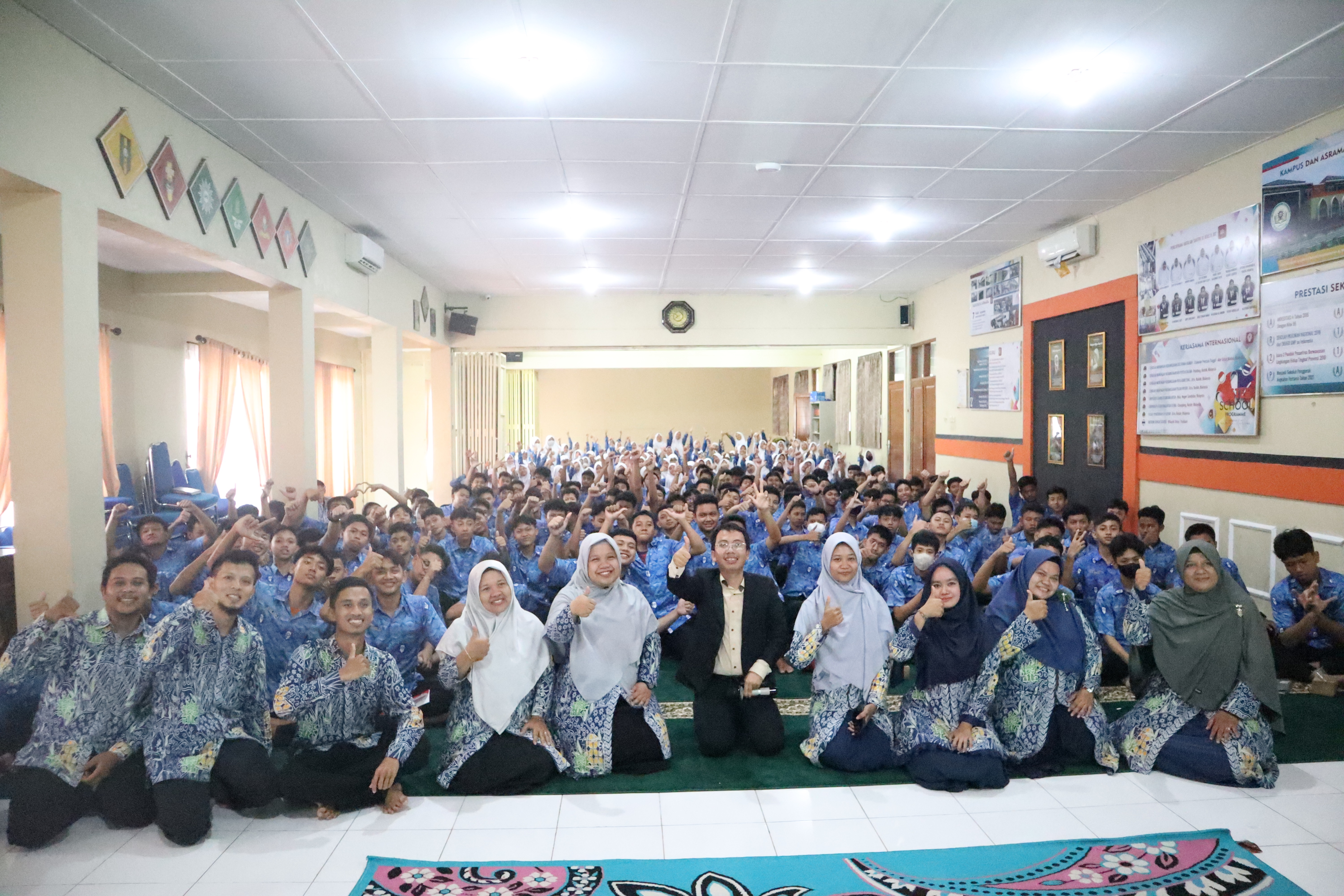 SMP Muhammadiyah Al Mujahidin Sukses Laksanakan AMT dan Doa Bersama
