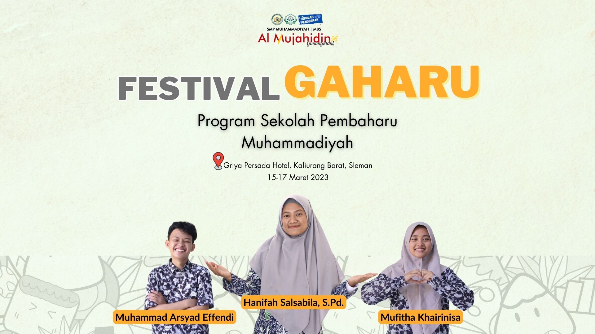 2 Siswa dan 1 Guru SMP Muhammadiyah Al Mujahidin Ikuti Festival Gaharu Muhammadiyah