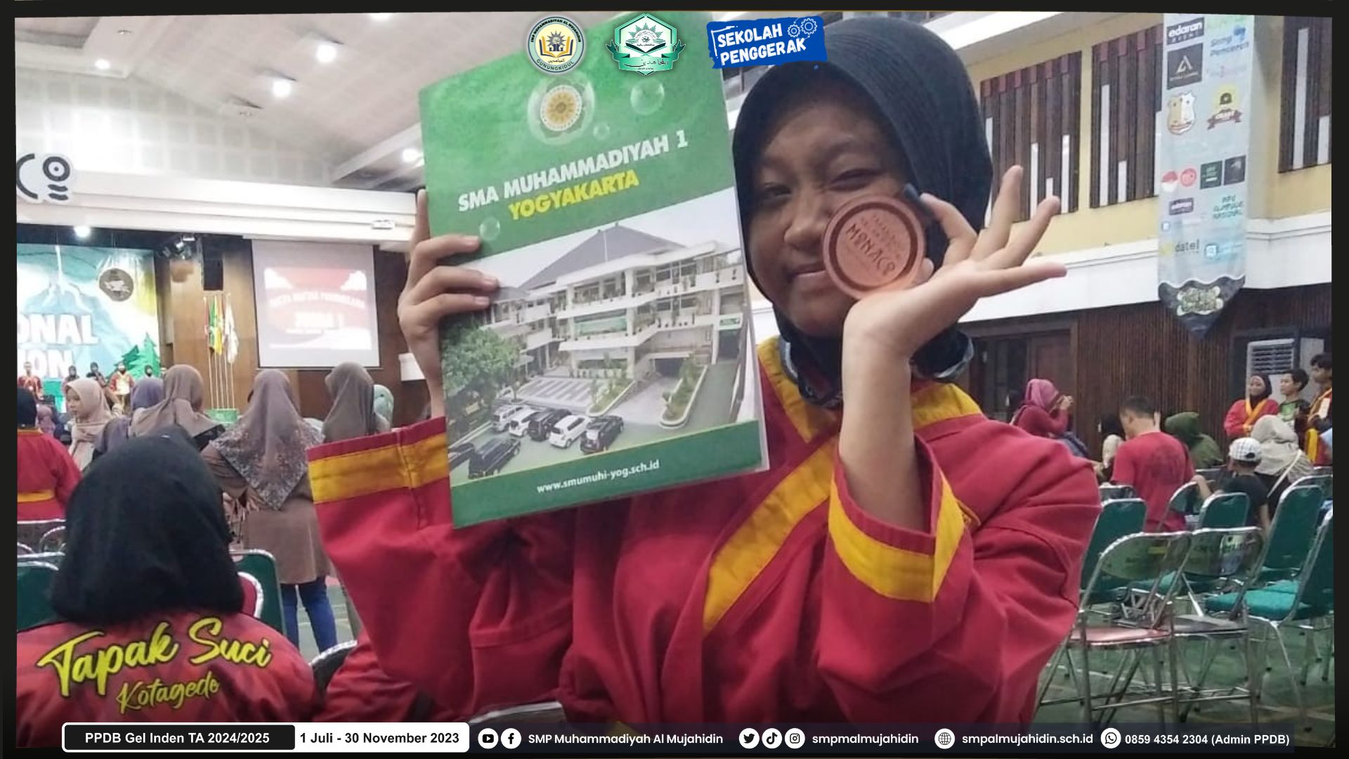 SMP Muhammadiyah Al Mujahidin Borong Kejuaraan Tapak Suci di Ajang Moehi Nasional Competition (MONACO) 2023