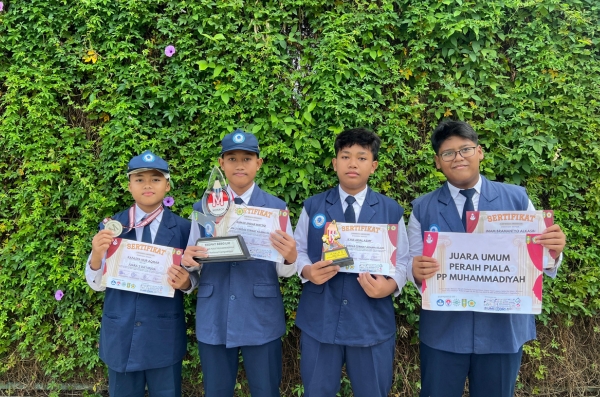 Peraih Piala PP Muhammadiyah, SMP Muhammadiyah Al Mujahidin Sukses Juara Umum Monaco 2025